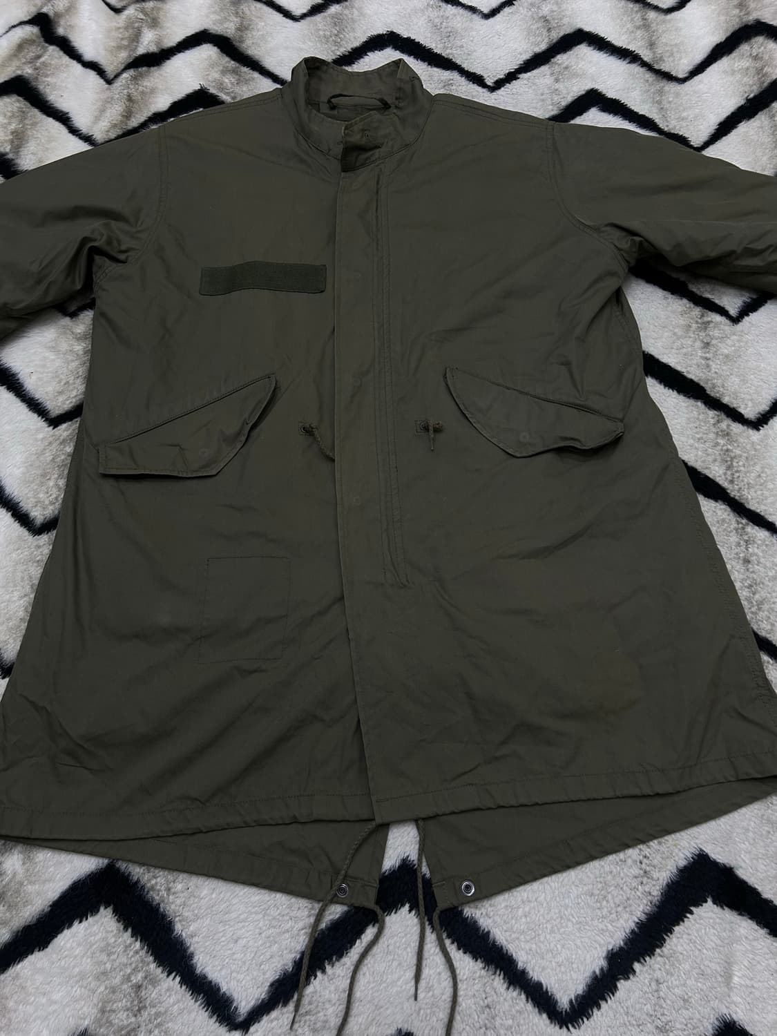 [Xs]YMCL KY 오버핏 M-65 피쉬테일/카키올리브 상품이미지3