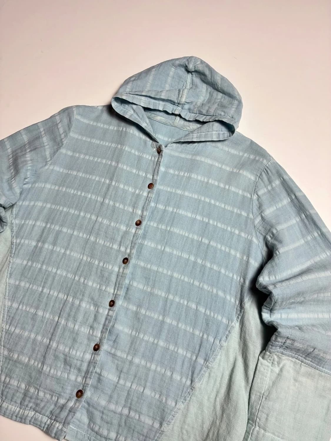In Leaf 오버핏 코튼 셔츠 후드 자켓 R1025 상품이미지2