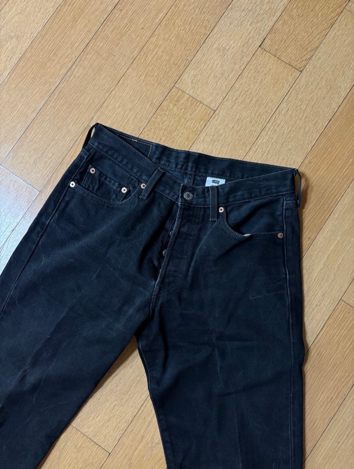 리바이스 501 블랙진 30 상품이미지2