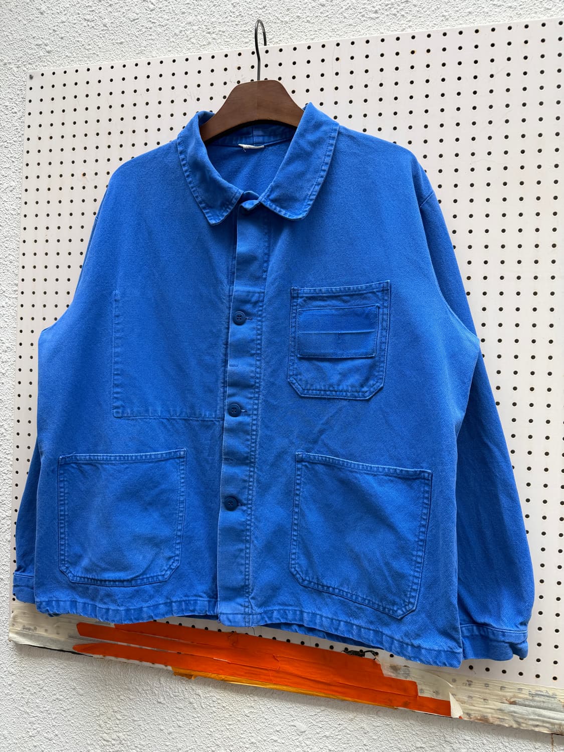 OLD VINTAGE WASHED BLUE 빈티지 프렌치워크자켓 상품이미지4