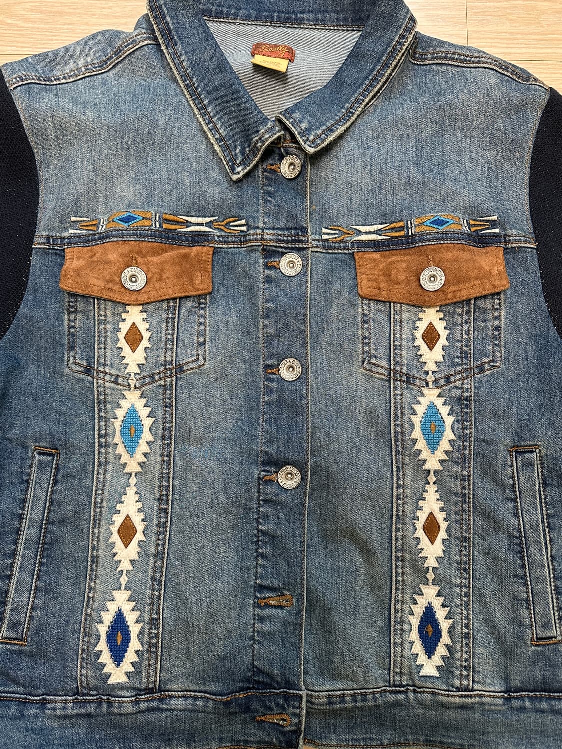 캐피탈맛 빈티지 웨스턴 데님 자켓 상품이미지2