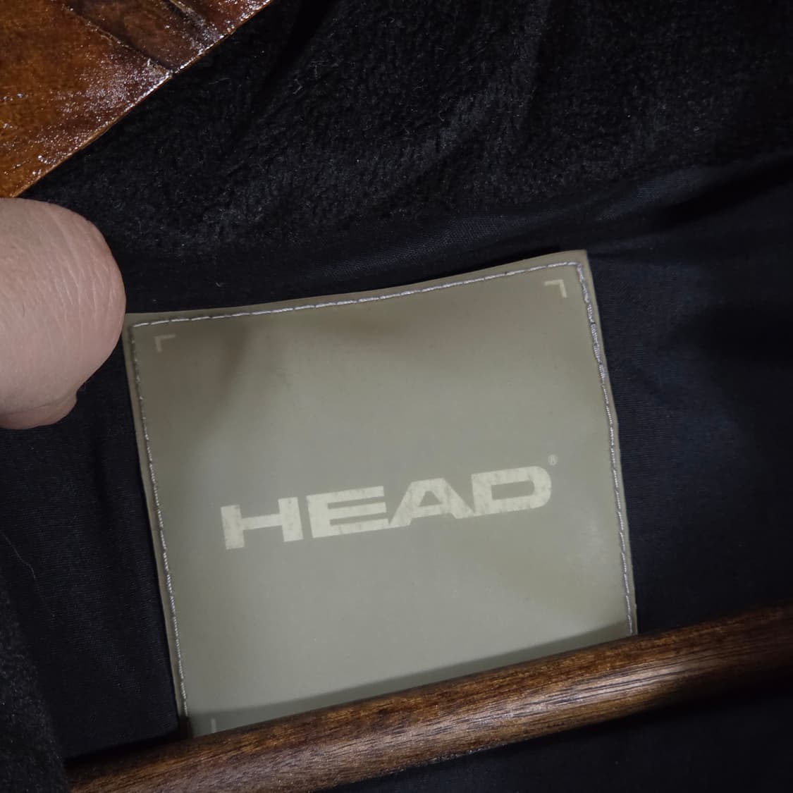 헤드 빈티지 블랙 패딩 점퍼 상품이미지8