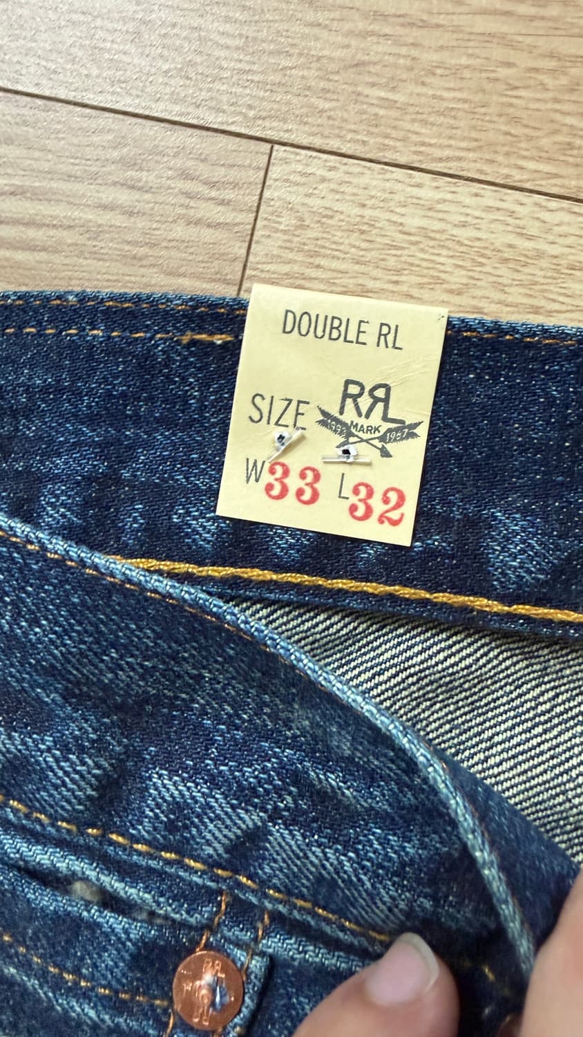 [새제품] 더블알엘 rrl 빈파포 기빈스 33x32 상품이미지3