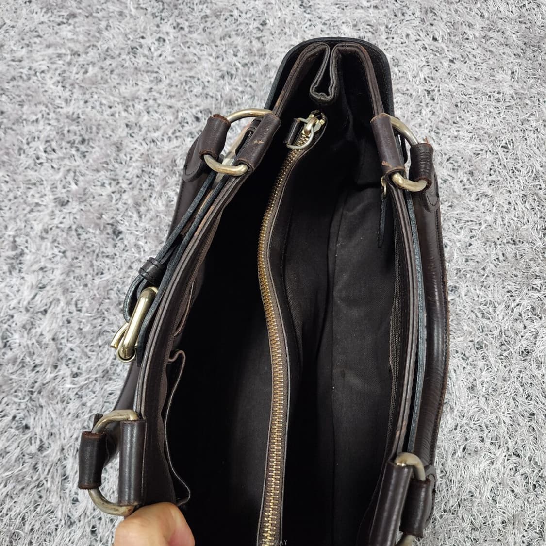 버버리 빈티지 체크 토트백 상품이미지9