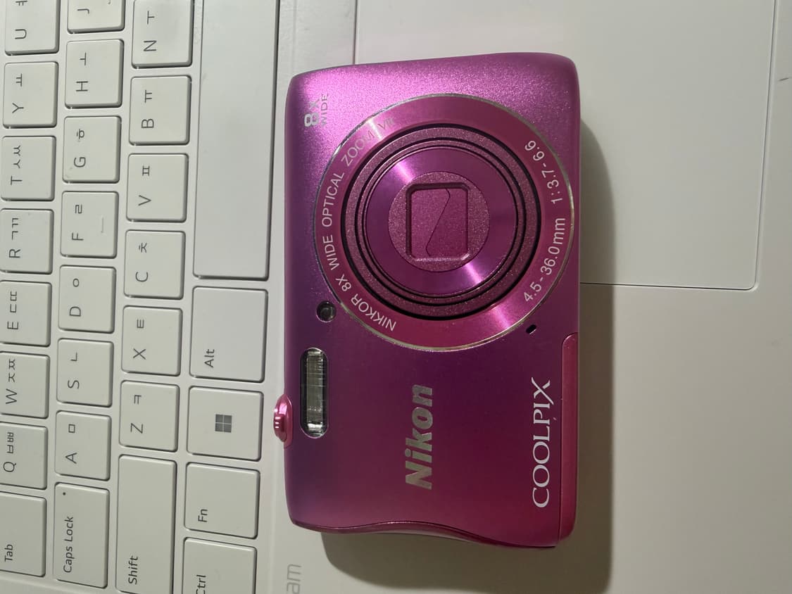 Sss급 업체X) 니콘 쿨픽스 s3700 핑크 상품이미지1
