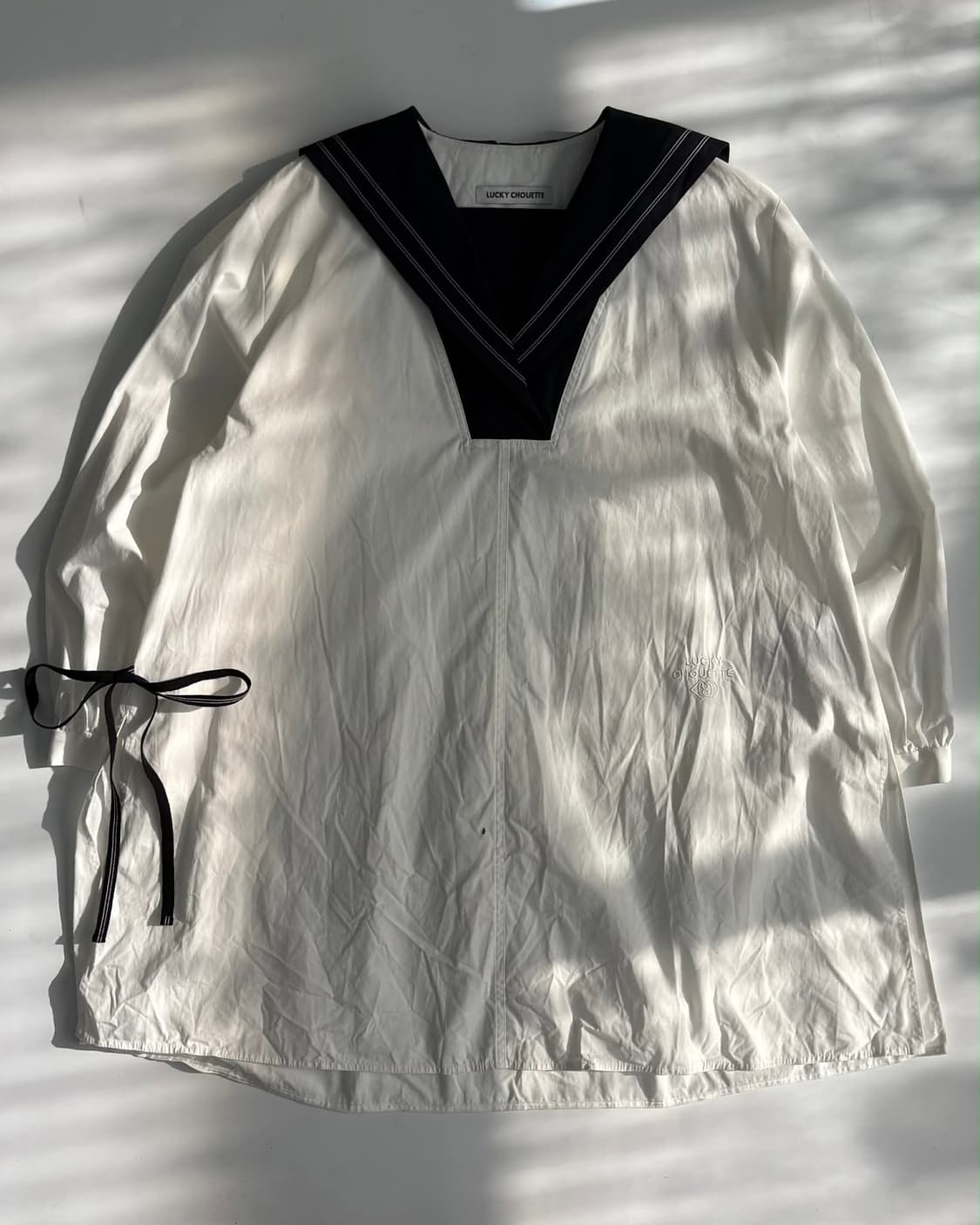 [38] Lucky Chouette 럭키 슈에뜨 21년 신형 세일러 원피 상품이미지1