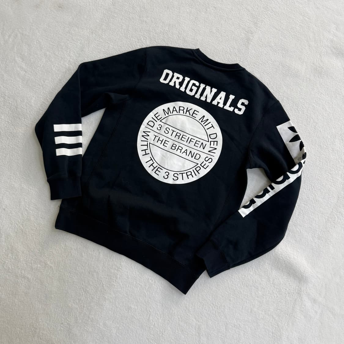 90 아디다스 트레포일 별 맨투맨 0320T 상품이미지2