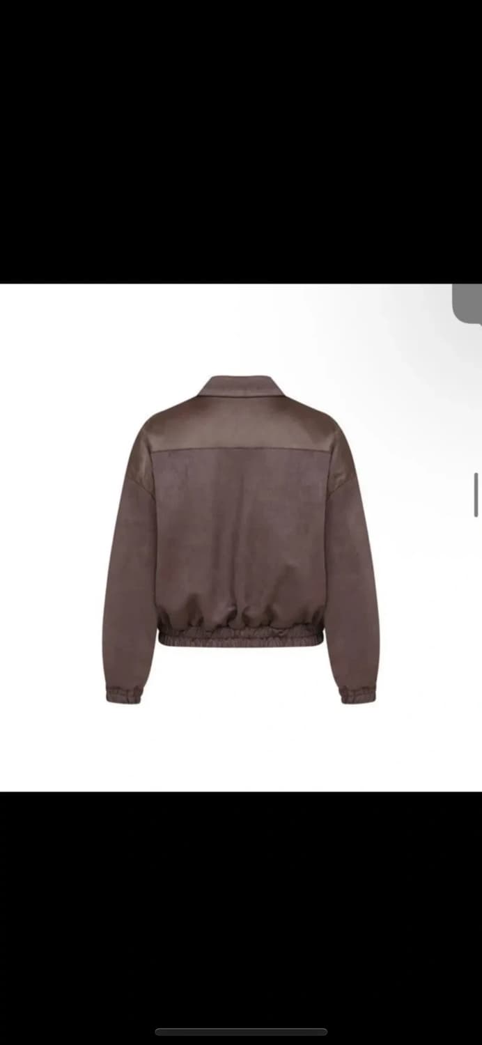 레터프롬문 스웨이드 퀄팅 점퍼 브라운 FREE 상품이미지4