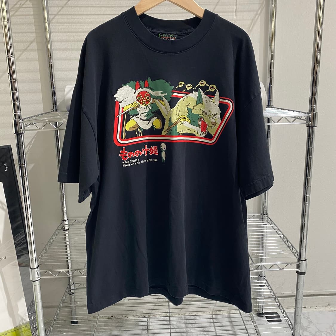 지브리 모노노케 부틀렉 애니메이션 티셔츠 상품이미지1