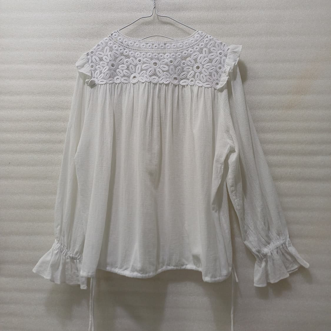 정품 이자벨마랑 여름 긴팔 블라우스 여성 36 흰색 사랑봉봉 상품이미지3