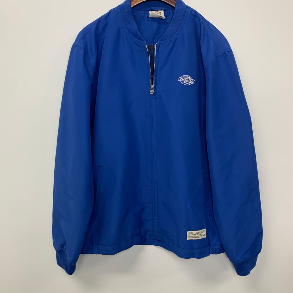 디키즈 백로고 블루 블루종 봄버 자켓 상품이미지2