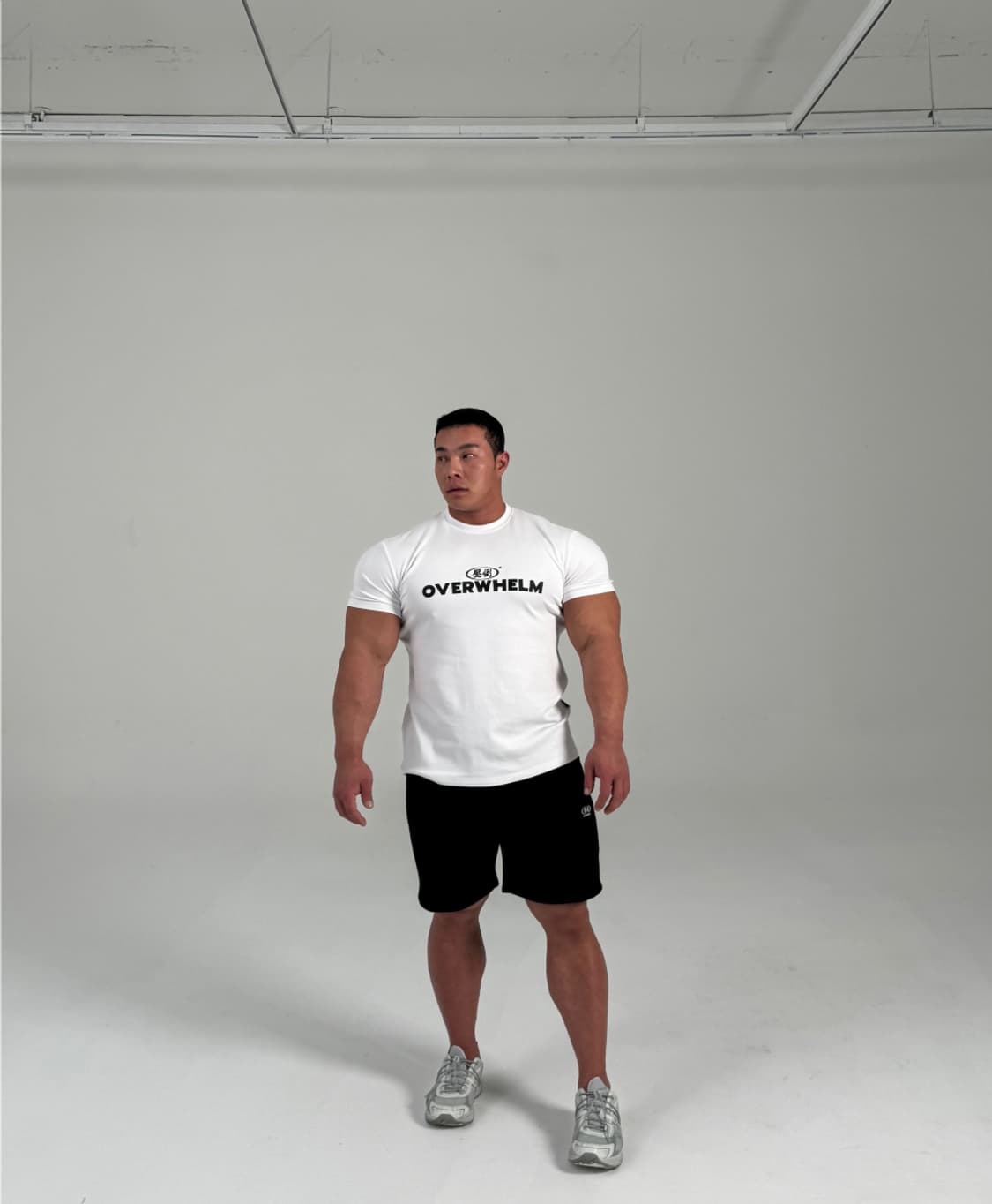 XL) OVERWHELM 압도  머슬핏 반팔 팝니다 상품이미지5