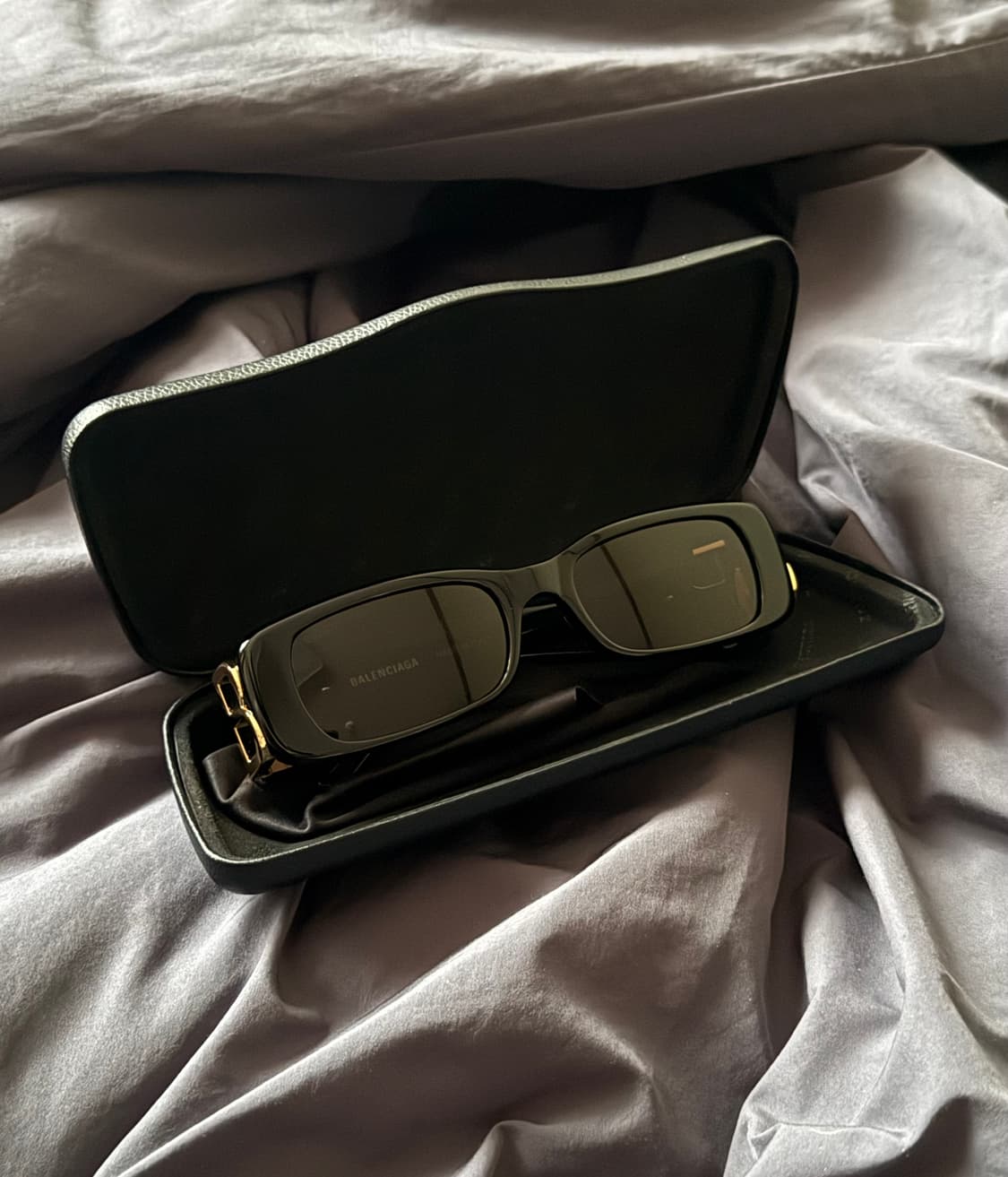 발렌시아가 다이내스티 렉탱글 선글라스 블랙 상품이미지1