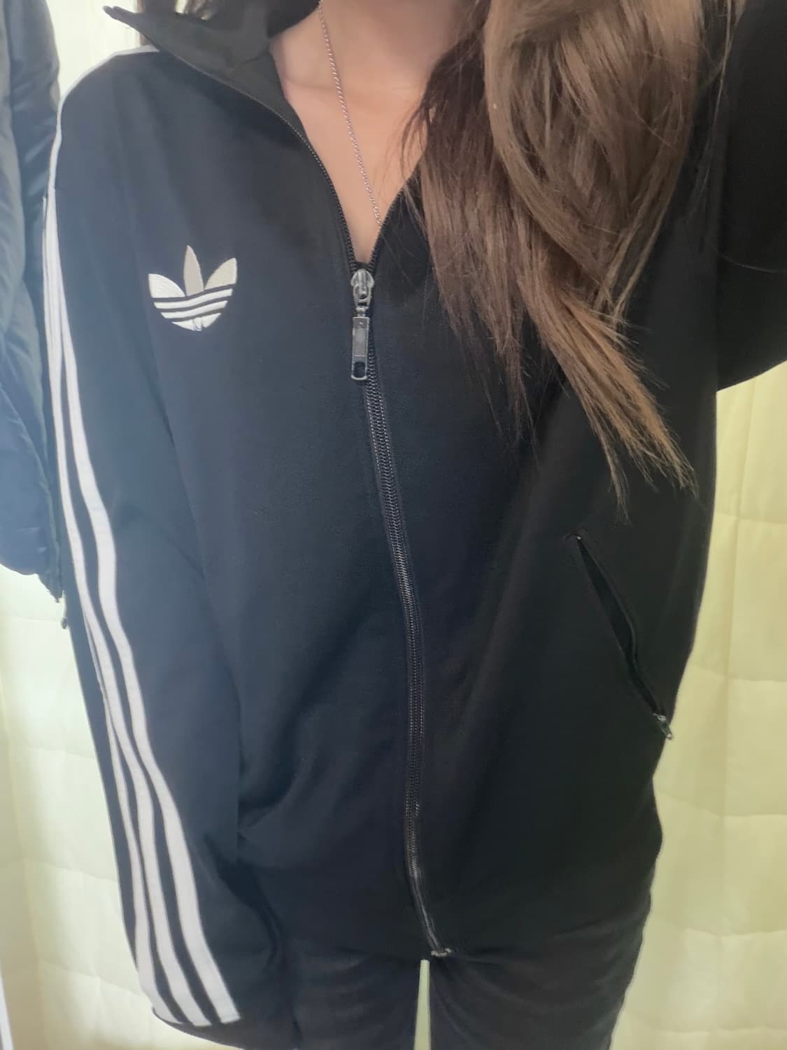 아디다스 블랙 트랙탑 져지 상품이미지2