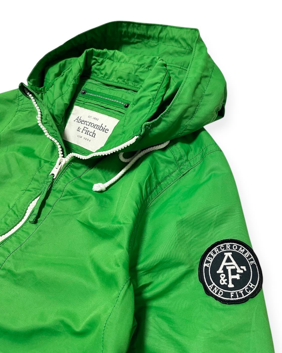 아베크롬비 그린 바람막이 후드 자켓 상품이미지4