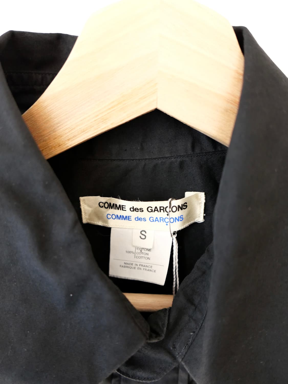 꼼데가르송 플리츠 디테일 셔츠 상품이미지4