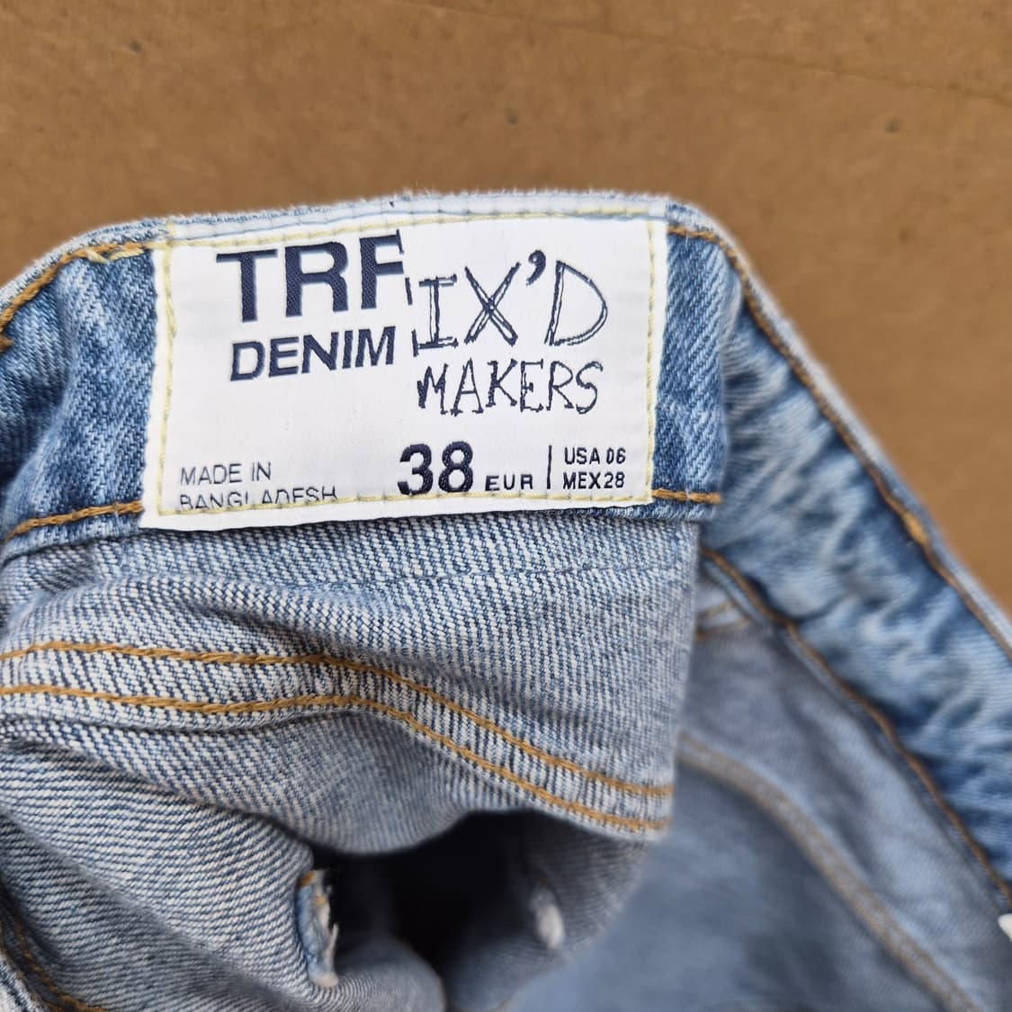 ​ZARA REFIX’D MAKERS 디스트로이드 데님 반바지 상품이미지7