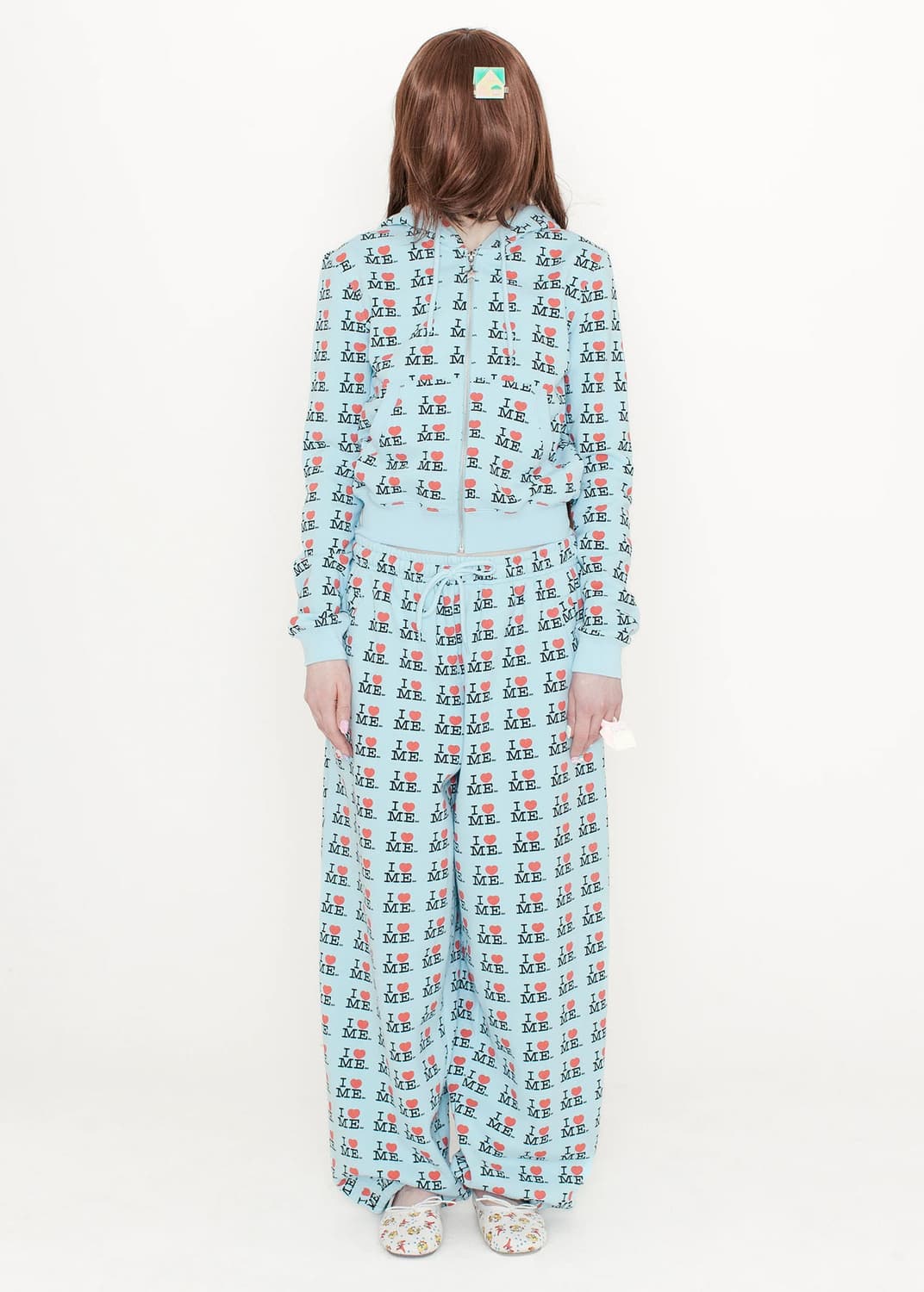 애슐리윌리엄스 I HEART ME BLUE JOGGERS (BLUE) 상품이미지1