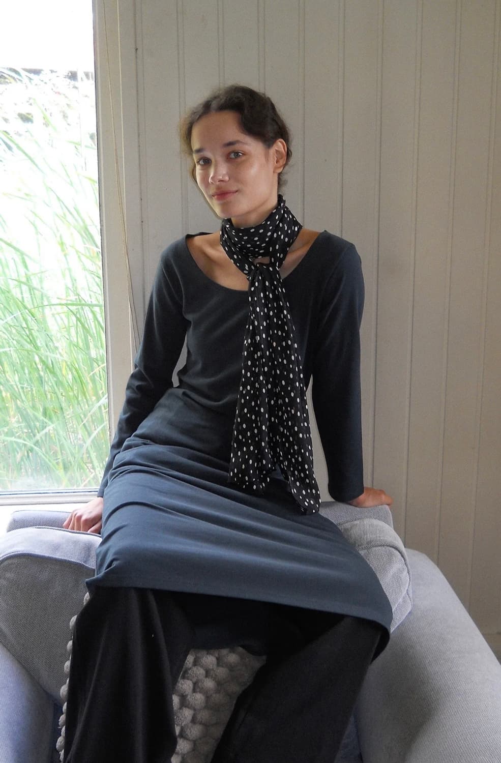 페스토 드레스 Day long dress dark moon 상품이미지2