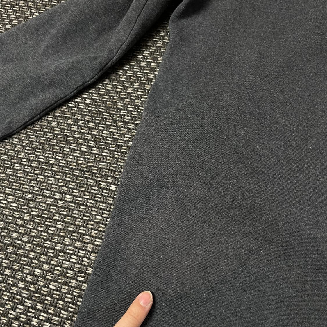 베티붑 그레이 빅프린팅 후드티 95 상품이미지7