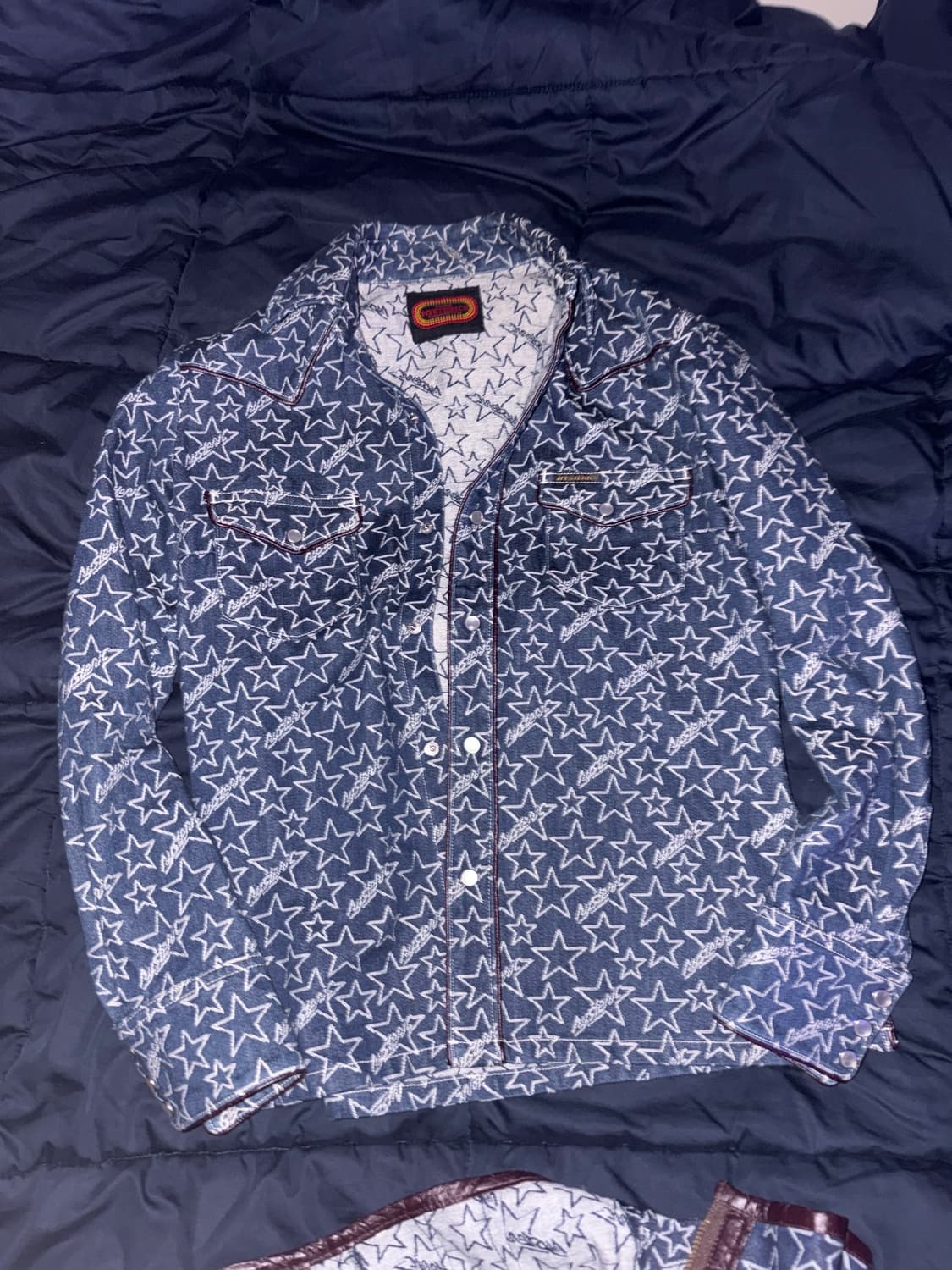 히스테릭글래머 90s 아카이브 스타패턴 셔츠 상품이미지1