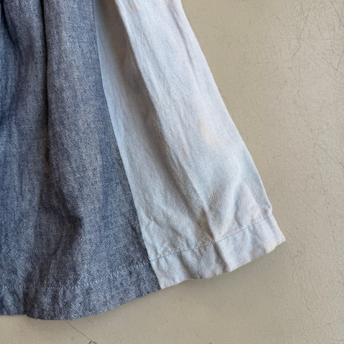 이세이 미야케 버튼 데님 스커트 상품이미지5