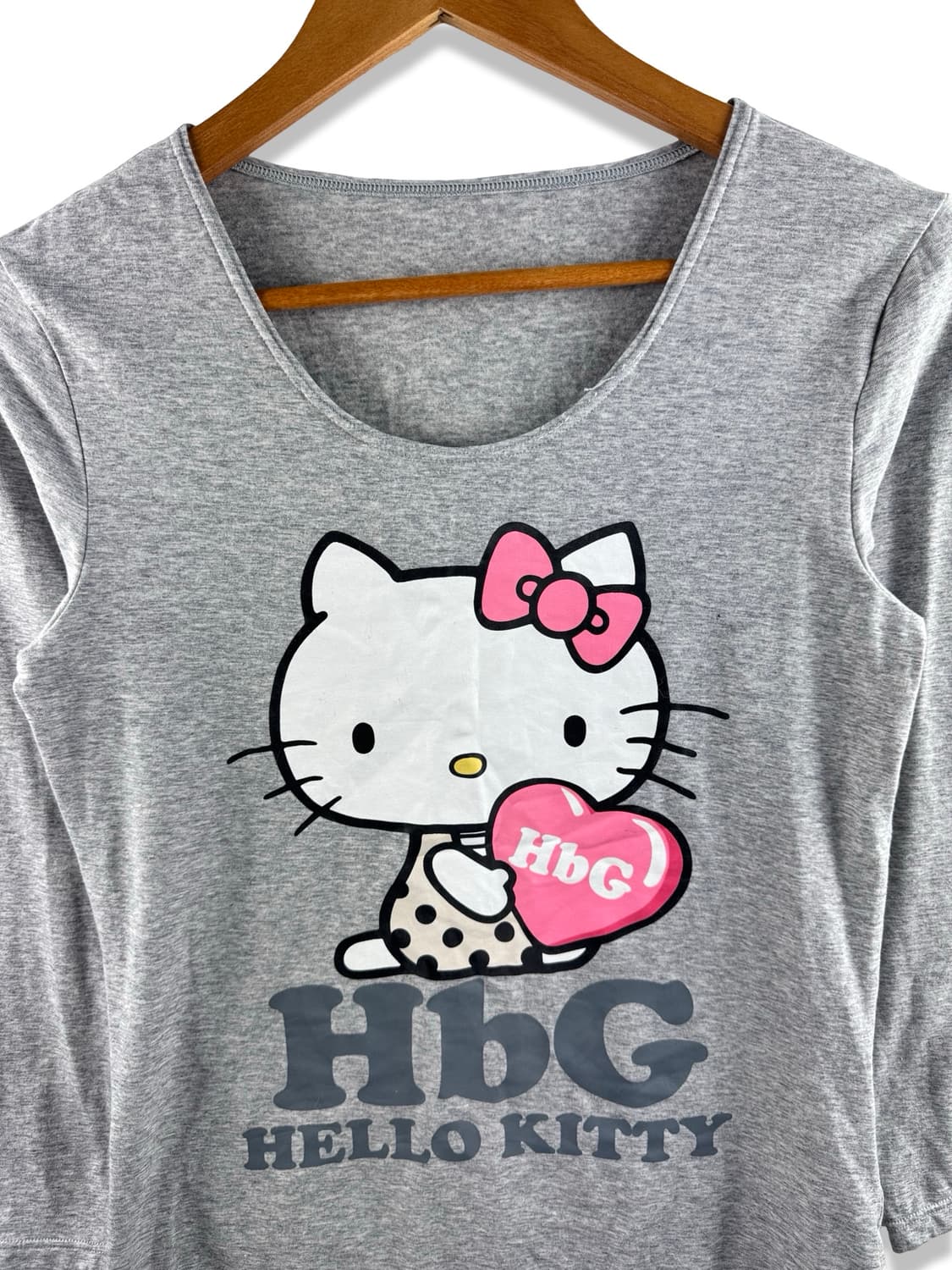 헬로키티 그레이 프린팅 롱슬리브2953 상품이미지3