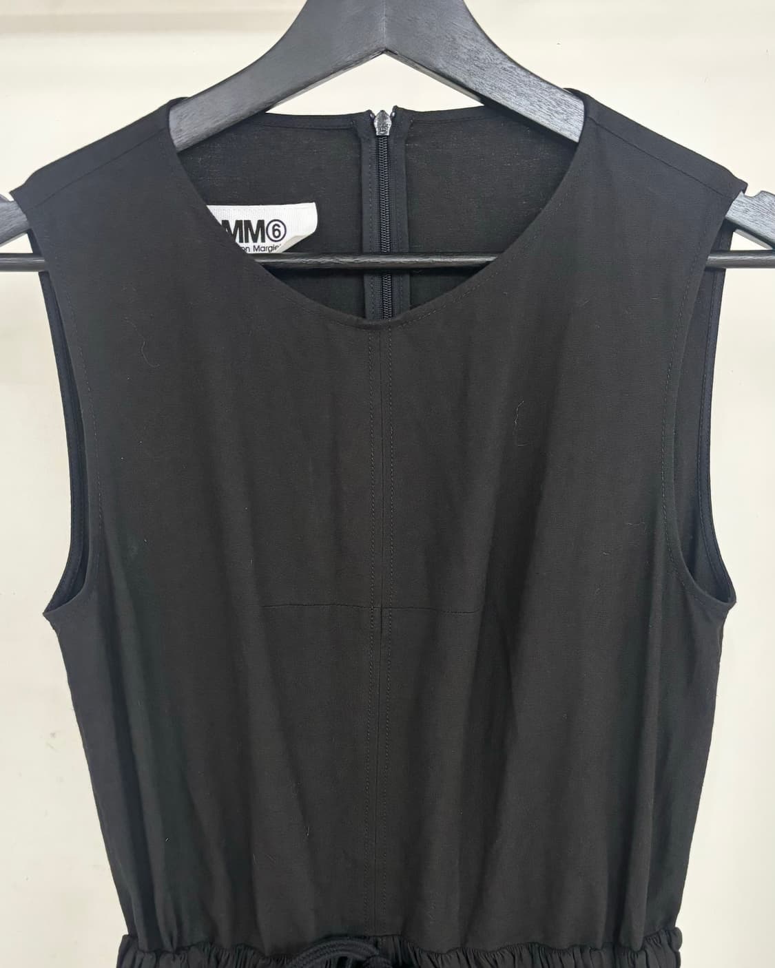 MM6 블랙 슬리브리스 원피스 상품이미지2