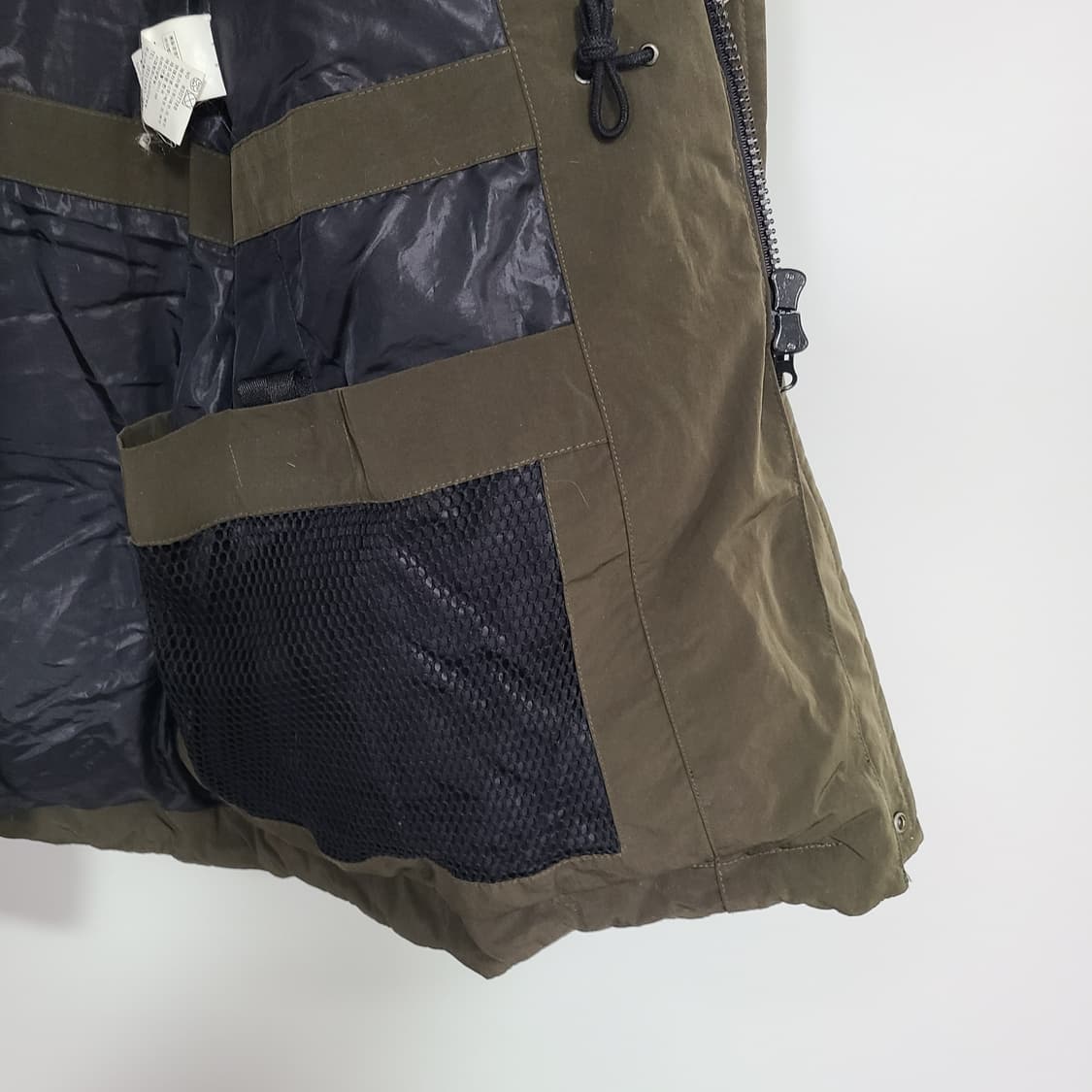 CP컴퍼니 정품 남성 고글 패딩 파카 카키 100 상품이미지7