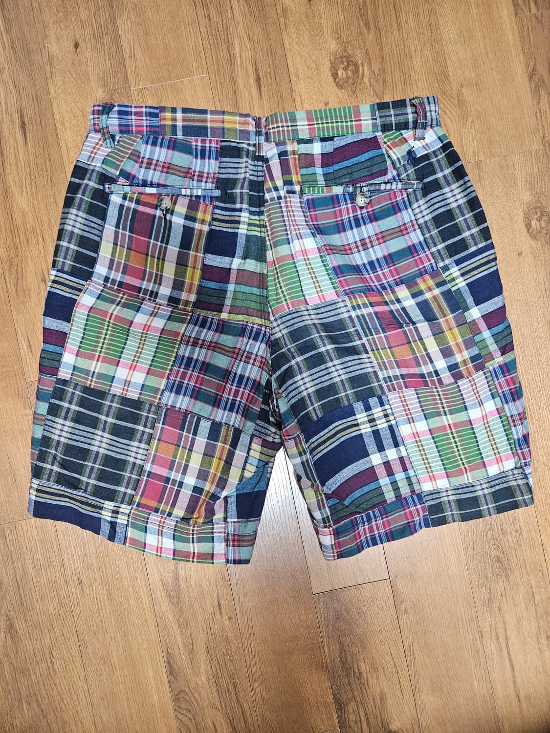 [32] 폴로 랄프로렌 마드라스 패치워크 반바지 상품이미지2