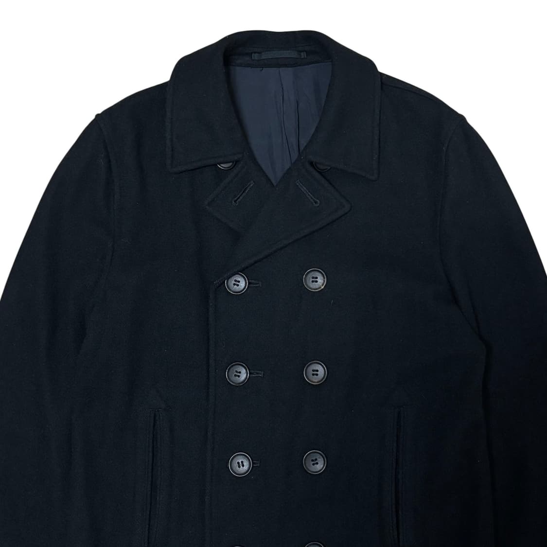 [L] 꼼데가르송 옴므 04AW 울 피코트 상품이미지2