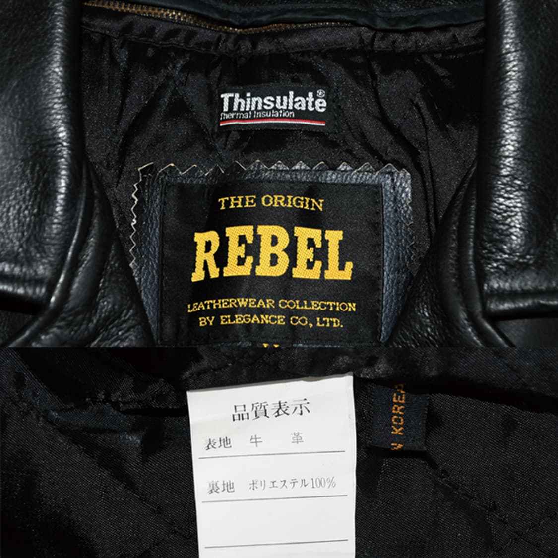 The Origin REBEL 레더라이더자켓 상품이미지10