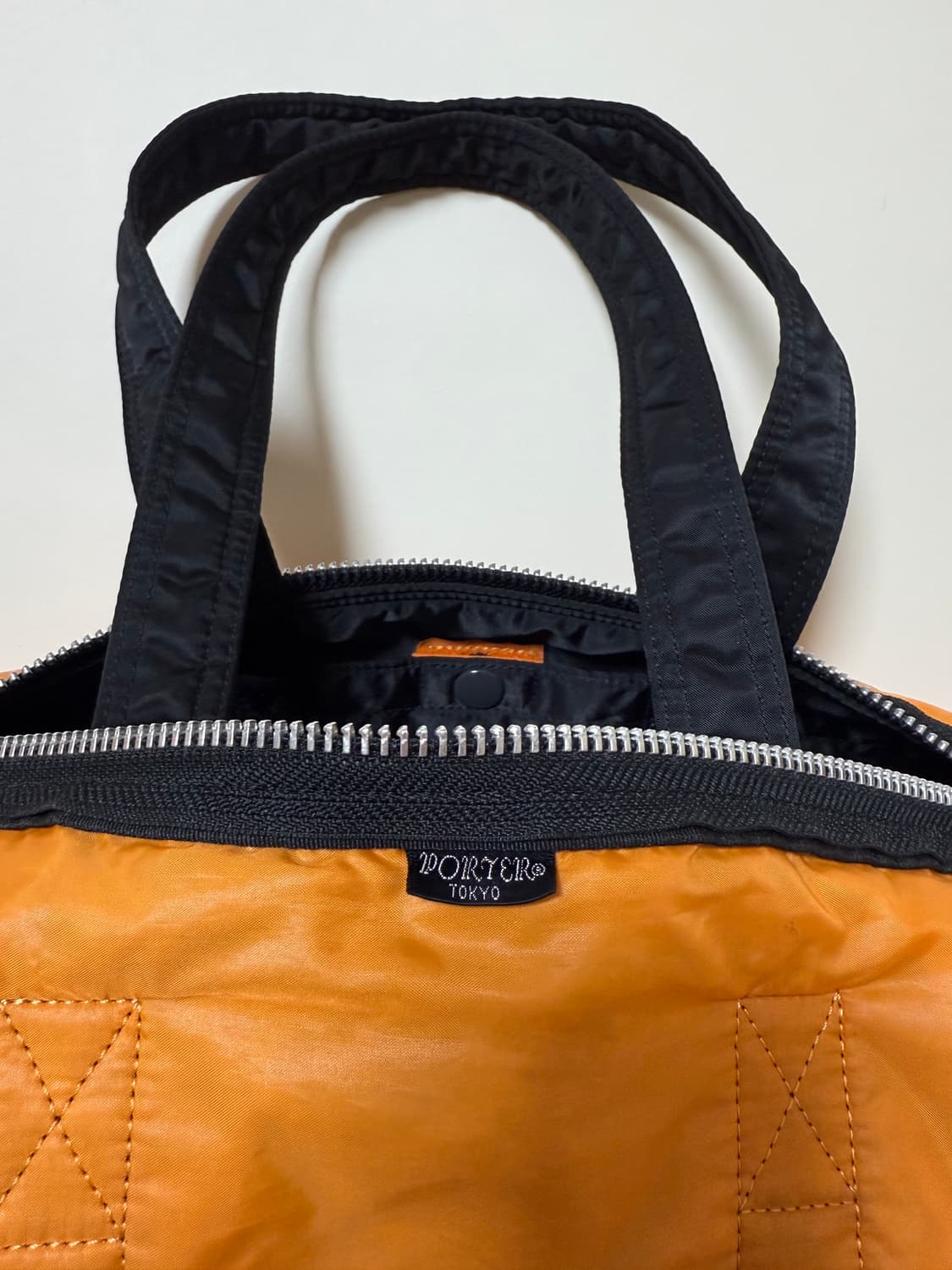 (초미품) PORTER 포터 탱커 더플백 L 블랙 보스턴백 상품이미지10