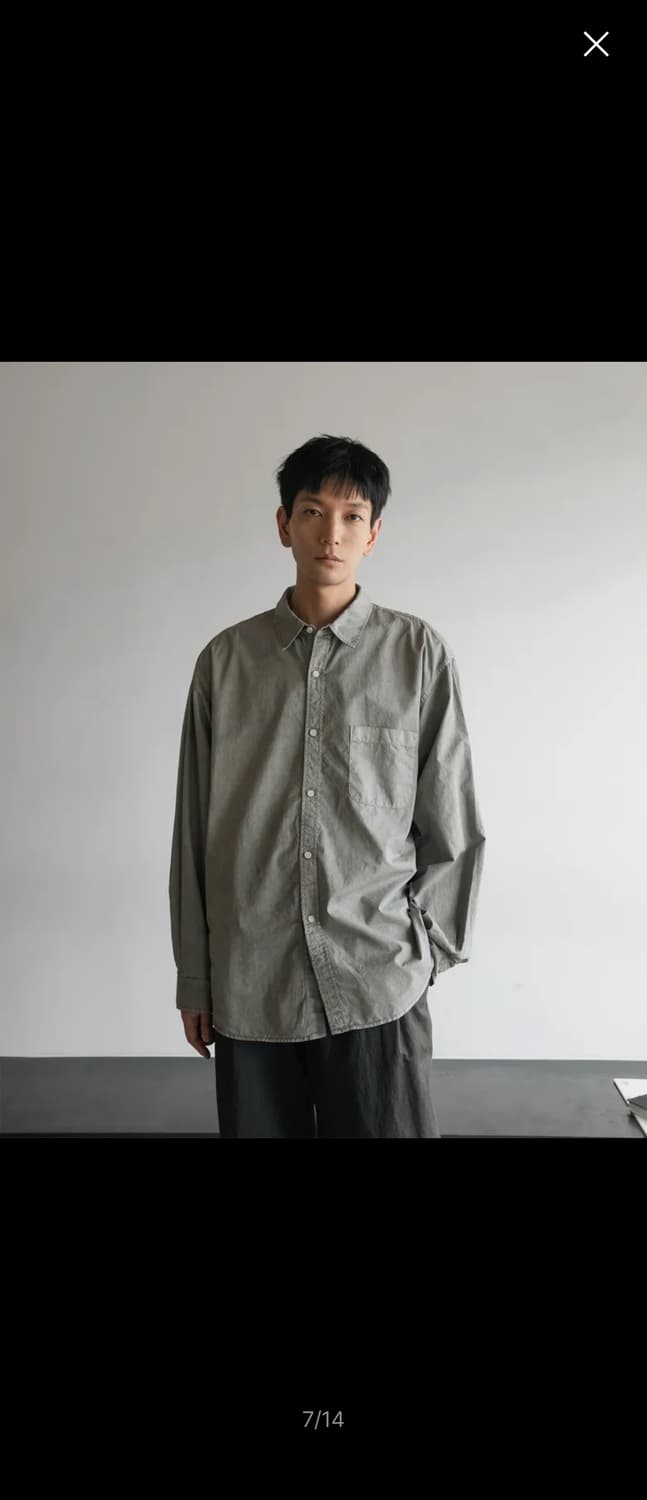 어나더오피스 가먼트 셔츠 02 상품이미지1