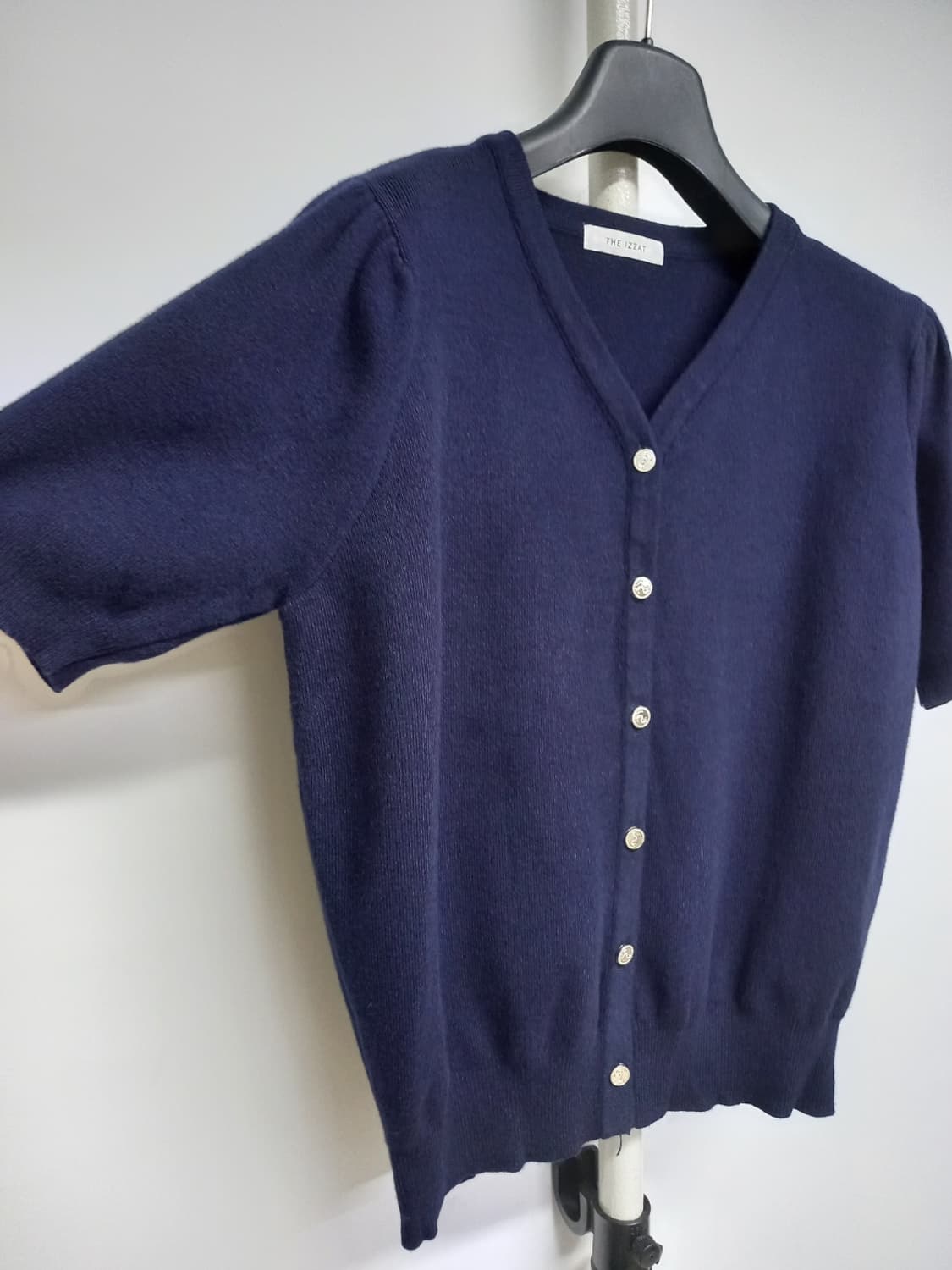 새 더 아이잗 춘추 니트 숏 가디건 55 상품이미지4