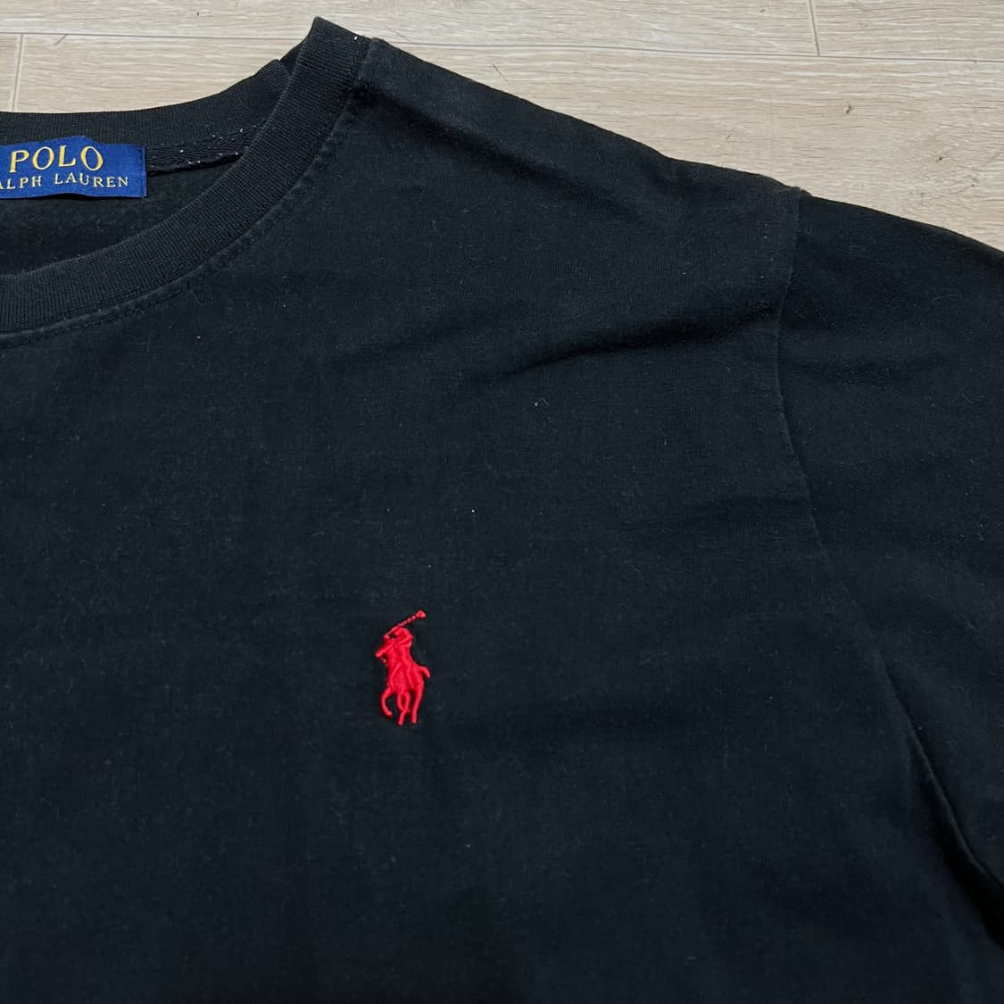 폴로 랄프로렌 스몰포니 반팔 티셔츠 [블랙] L/100 상품이미지4