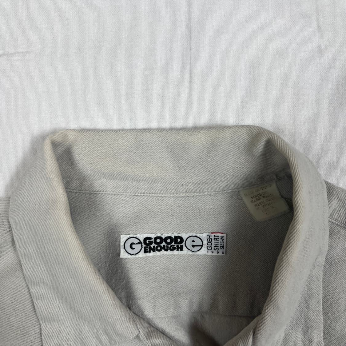 90‘s 굿이너프 good enough 셀비지 셔츠 남방 상품이미지8