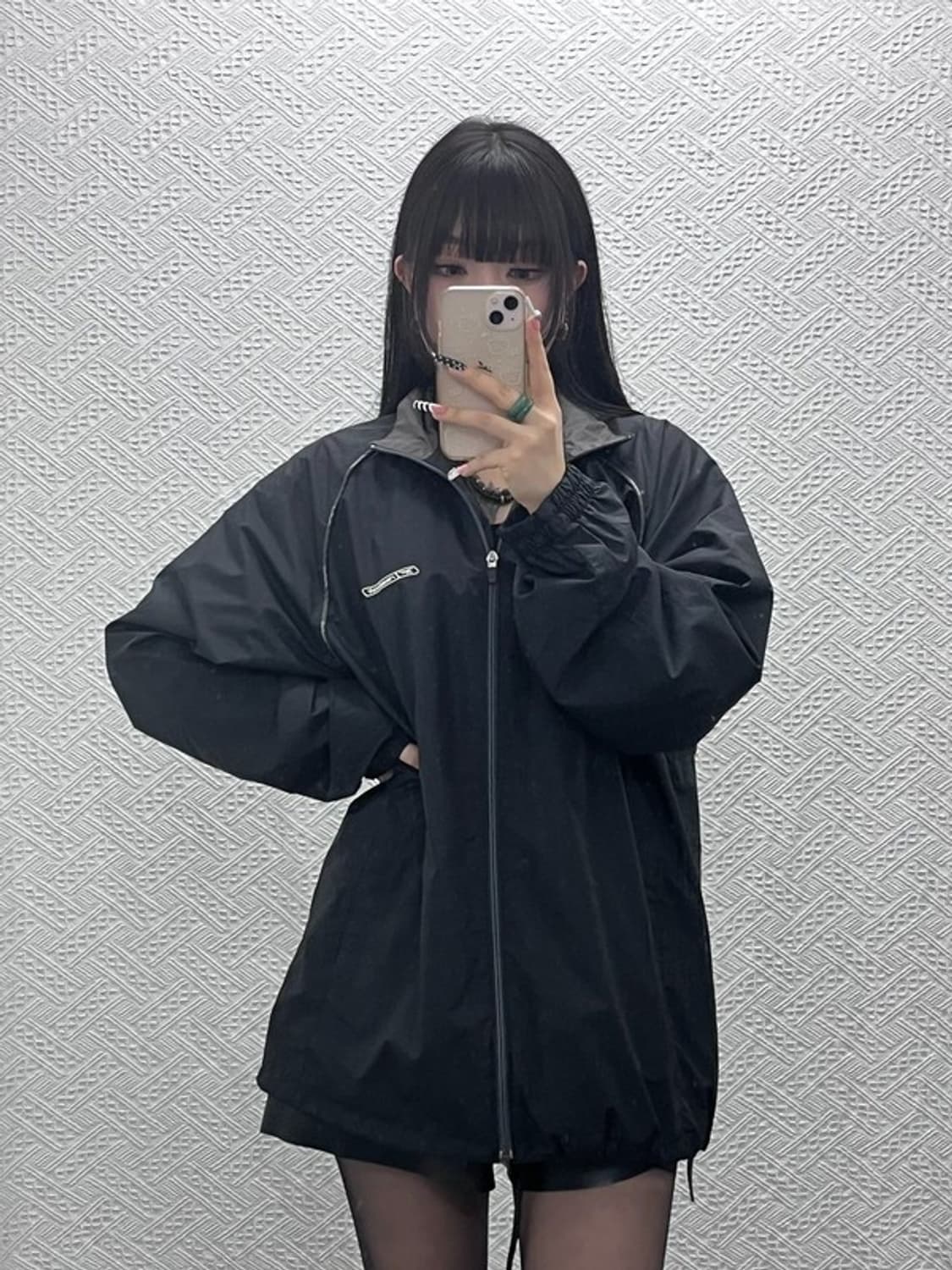 리복 빈티지 레트로 캐주얼 바람막이 자켓 LL C10144 상품이미지1