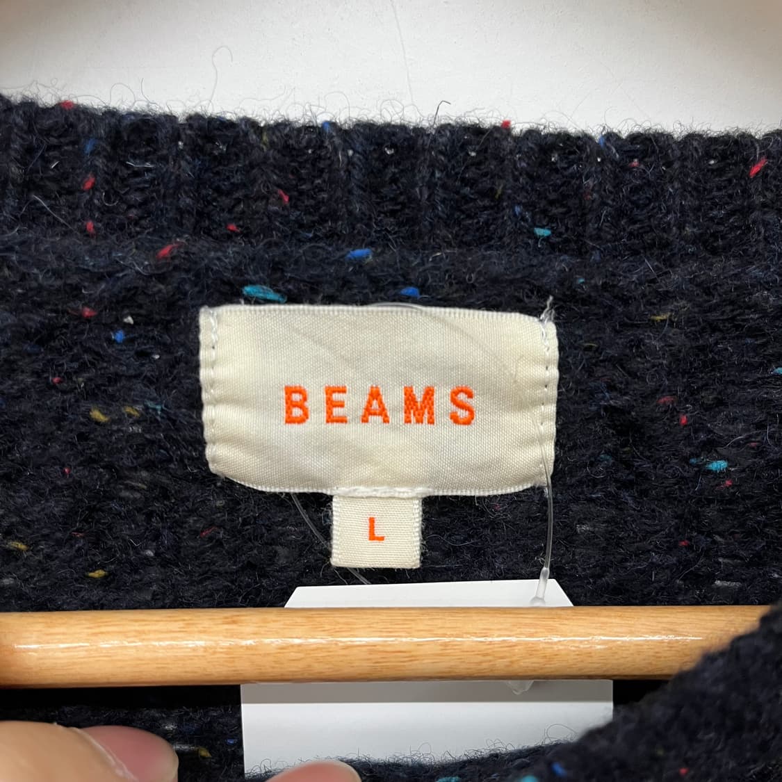 빔즈 꽈배기 네이비니트 남L 상품이미지4