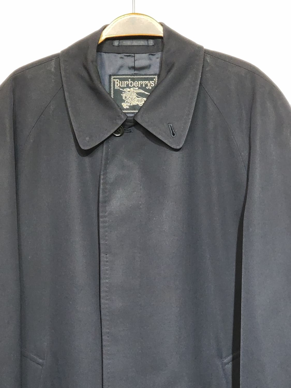 (L) 버버리 트렌치코트 진곤색 나그랑 싱글 일본판  상품이미지2