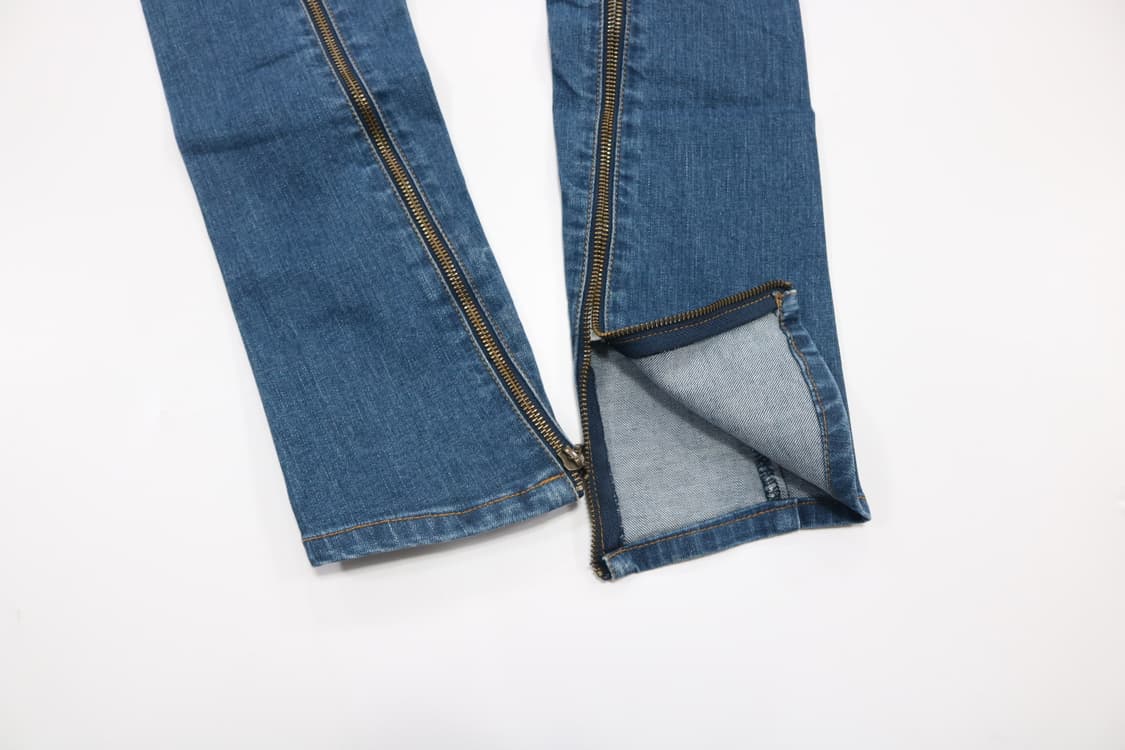 사이드 지퍼 청바지 상품이미지3