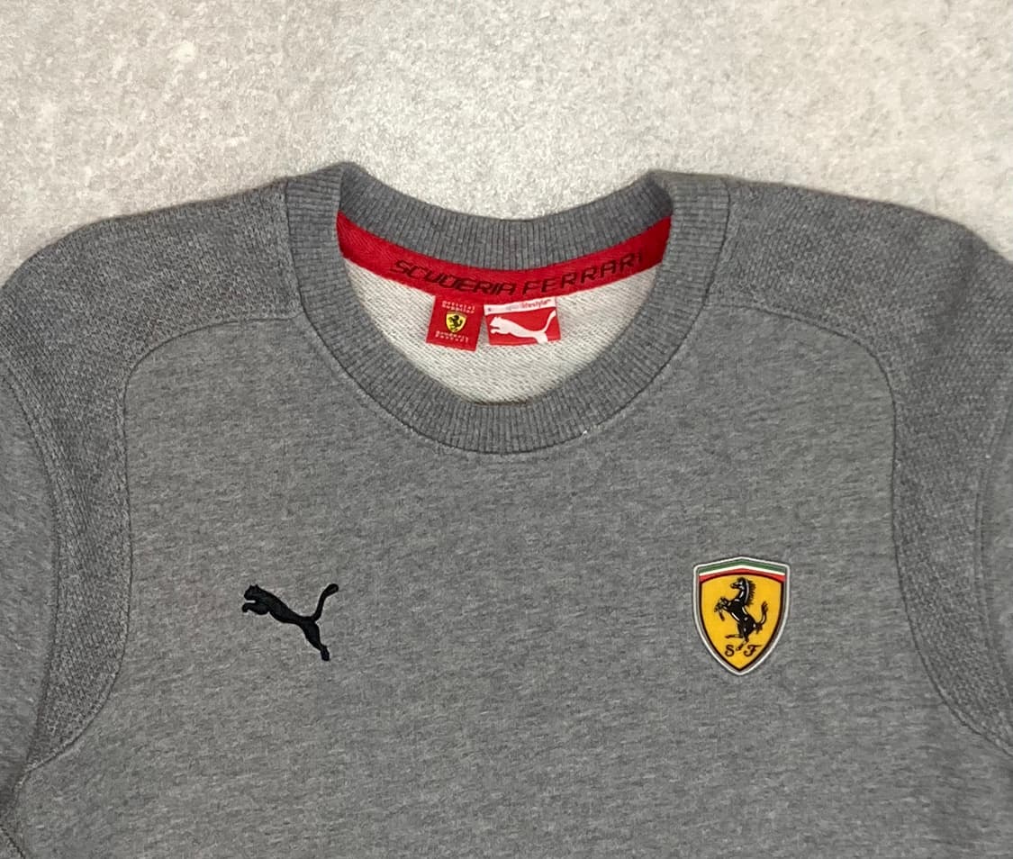 PUMA x Ferrari 푸마  페라리 콜라보 맨투맨 티셔츠 상품이미지4