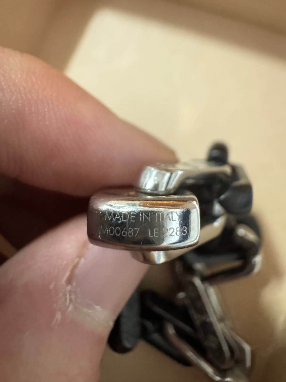 루이비통 버질아블로 체인 팔찌 L사이즈 상품이미지4