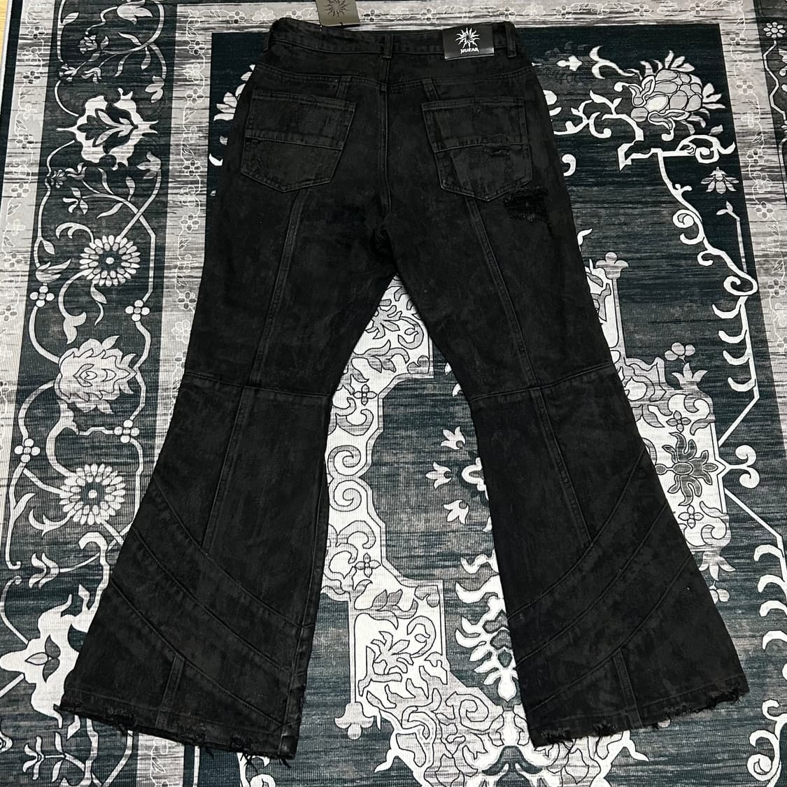 Mu Lab coated destroyed Jeans vkei v-kei 상품이미지2