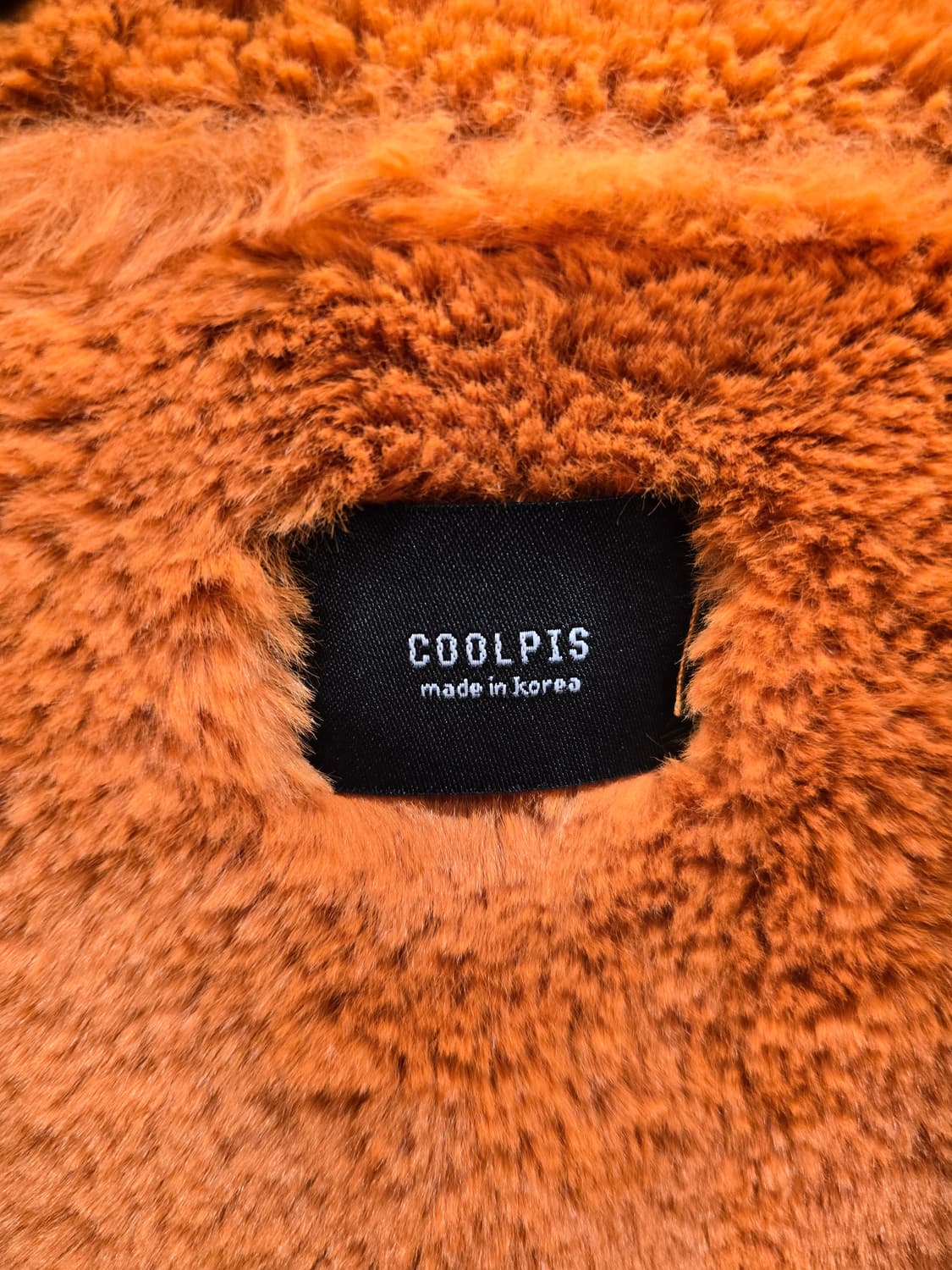 COOLPIS 오렌지 무스탕 자켓 프리사이즈 상품이미지8