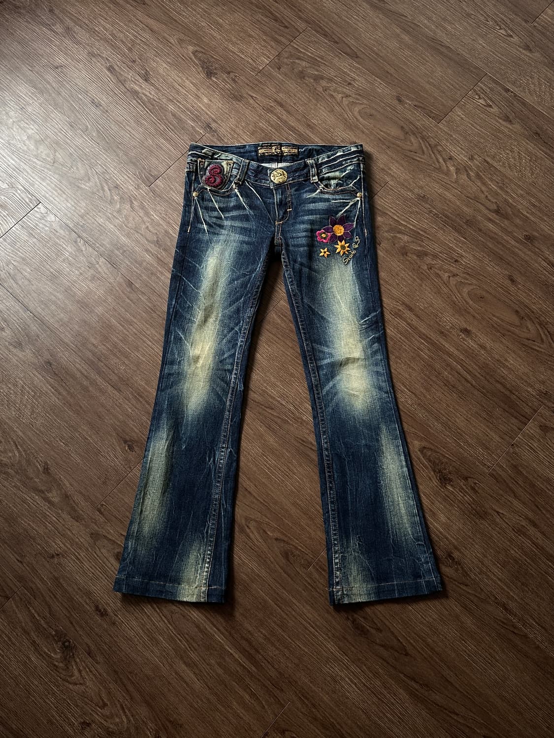 Studio R.P 큐티 & 워시드 슬림 플레어 진 상품이미지7