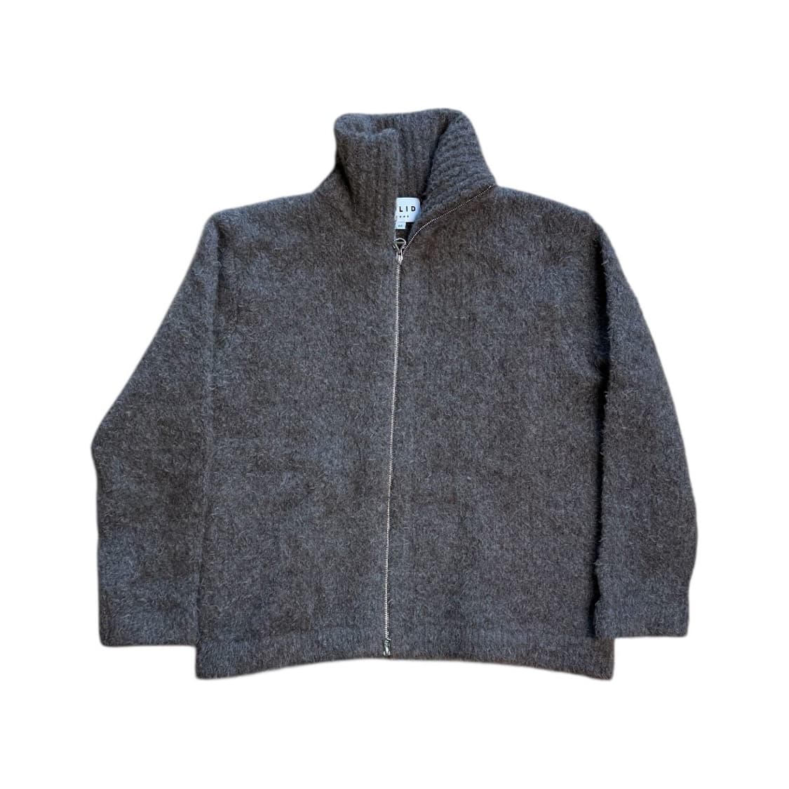 솔리드 옴므 모헤어 니트집업 상품이미지1