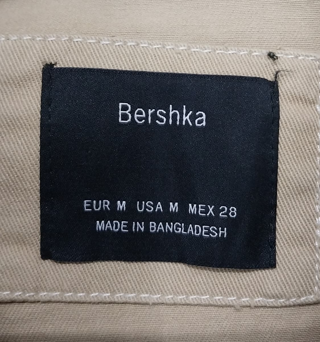 Bershka 베이지 면 자켓 M 상품이미지3