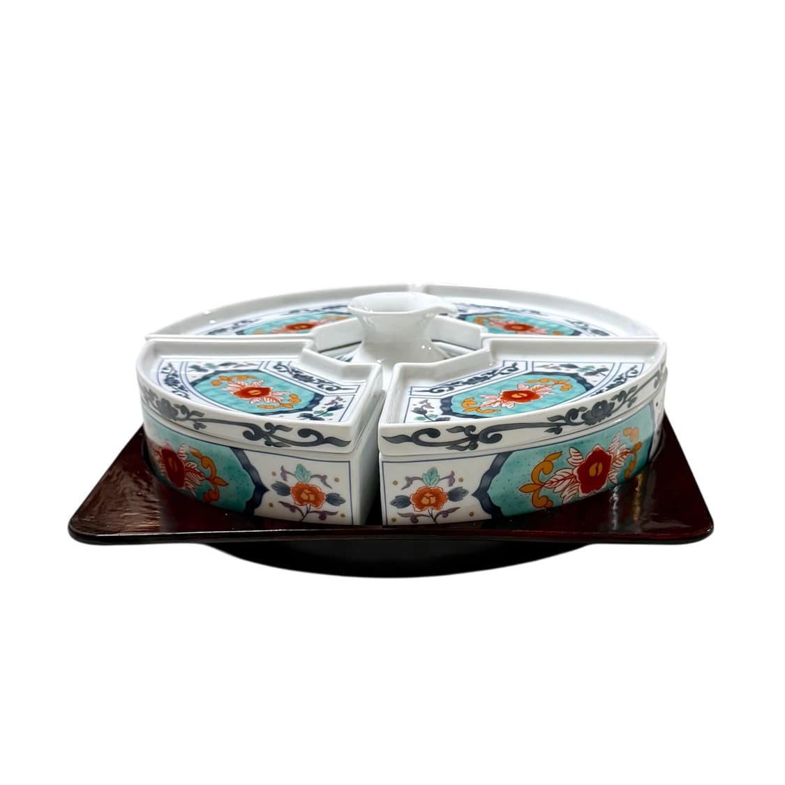 90s 로얄차이나 슈퍼화이트 구절판 상품이미지4