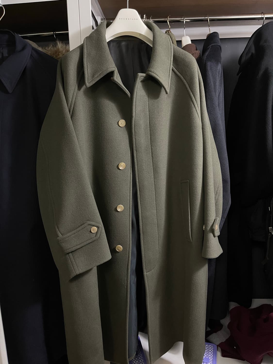 브라운야드 발마칸 올리브그레이 3사이즈 상품이미지1